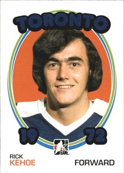 2009-10 In The Game 1972 The Year In Hockey #21 Rick Kehoe Front