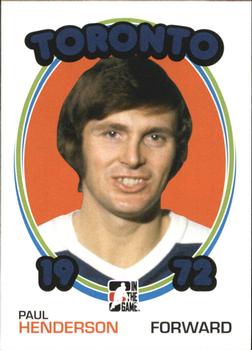 2009-10 In The Game 1972 The Year In Hockey #25 Paul Henderson Front