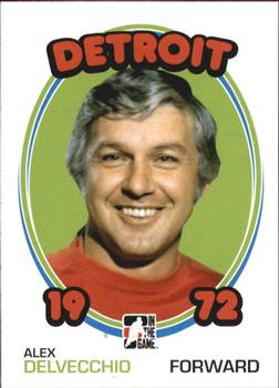 2009-10 In The Game 1972 The Year In Hockey #40 Alex Delvecchio Front