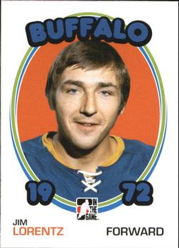2009-10 In The Game 1972 The Year In Hockey #46 Jim Lorentz Front