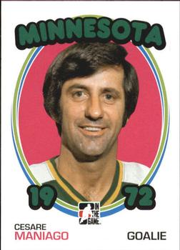 2009-10 In The Game 1972 The Year In Hockey #89 Cesare Maniago Front