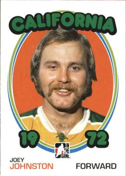 2009-10 In The Game 1972 The Year In Hockey #98 Joey Johnston Front