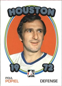 2009-10 In The Game 1972 The Year In Hockey #103 Poul Popiel Front