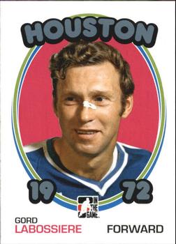 2009-10 In The Game 1972 The Year In Hockey #106 Gord Labossiere Front