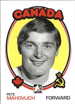 2009-10 In The Game 1972 The Year In Hockey #168 Pete Mahovlich Front