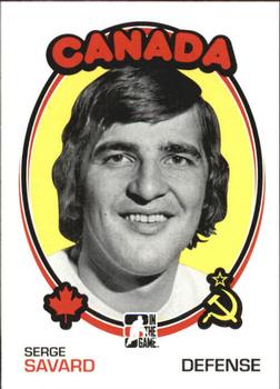 2009-10 In The Game 1972 The Year In Hockey #179 Serge Savard Front