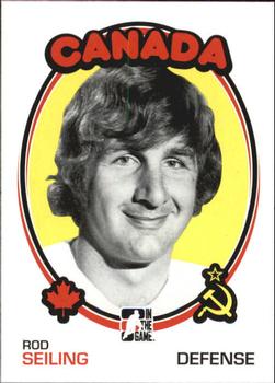 2009-10 In The Game 1972 The Year In Hockey #180 Rod Seiling Front