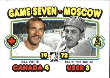 2009-10 In The Game 1972 The Year In Hockey #196 Bill White / Boris Mikhailov Front