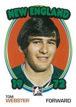 2009-10 In The Game 1972 The Year In Hockey #147 Tom Webster Front