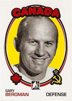2009-10 In The Game 1972 The Year In Hockey #154 Gary Bergman Front