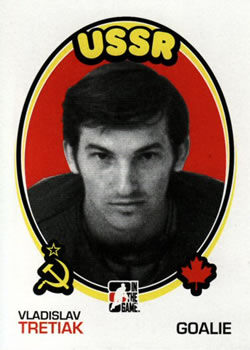 2009-10 In The Game 1972 The Year In Hockey #183 Vladislav Tretiak Front