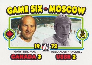 2009-10 In The Game 1972 The Year In Hockey #195 Gary Bergman / Alexander Yakushev Front