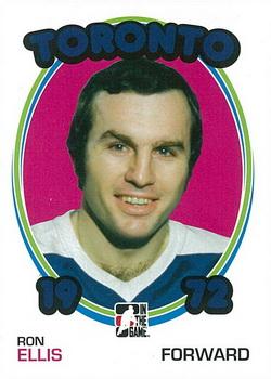 2009-10 In The Game 1972 The Year In Hockey #24 Ron Ellis Front