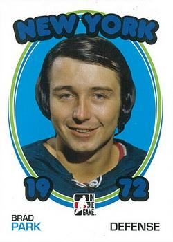 2009-10 In The Game 1972 The Year In Hockey #35 Brad Park Front