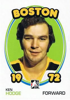 2009-10 In The Game 1972 The Year In Hockey #3 Ken Hodge Front