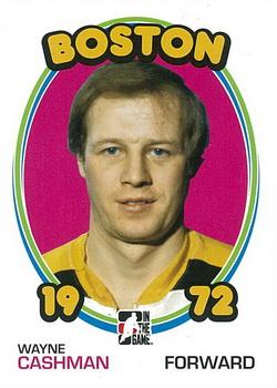 2009-10 In The Game 1972 The Year In Hockey #4 Wayne Cashman Front
