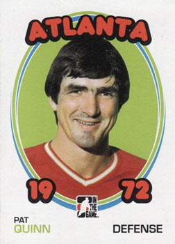2009-10 In The Game 1972 The Year In Hockey #68 Pat Quinn Front