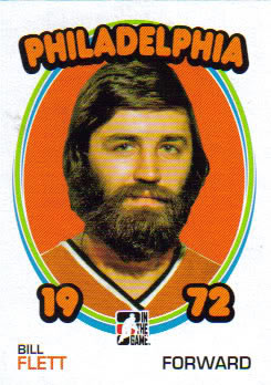 2009-10 In The Game 1972 The Year In Hockey #74 Bill Flett Front