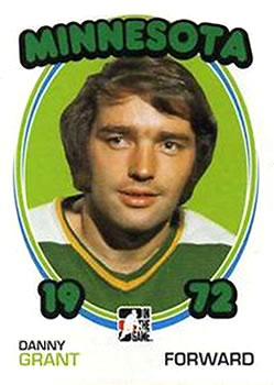 2009-10 In The Game 1972 The Year In Hockey #88 Danny Grant Front