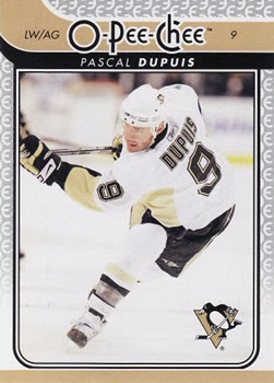 2009-10 O-Pee-Chee #129 Pascal Dupuis Front