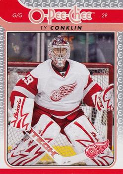 2009-10 O-Pee-Chee #26 Ty Conklin Front