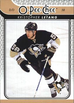 2009-10 O-Pee-Chee #110 Kristopher Letang Front