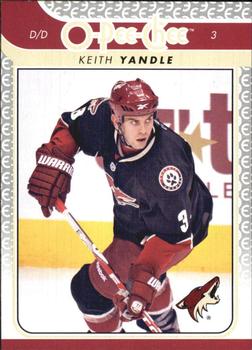 2009-10 O-Pee-Chee #259 Keith Yandle Front