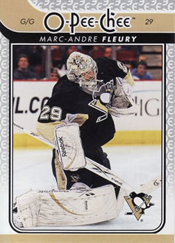 2009-10 O-Pee-Chee #147 Marc-Andre Fleury Front