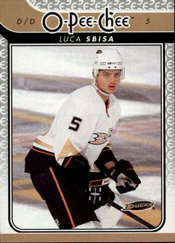 2009-10 O-Pee-Chee #617 Luca Sbisa Front