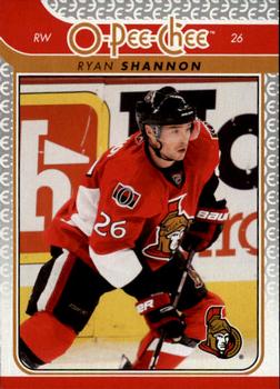 2009-10 O-Pee-Chee #734 Ryan Shannon Front
