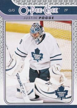 2009-10 O-Pee-Chee #169 Justin Pogge Front