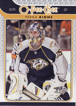 2009-10 O-Pee-Chee #383 Pekka Rinne Front