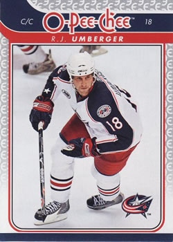 2009-10 O-Pee-Chee #467 R.J. Umberger Front
