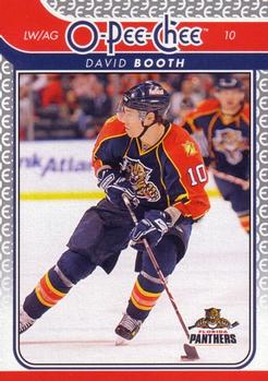 2009-10 O-Pee-Chee #489 David Booth Front
