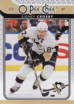 2009-10 O-Pee-Chee #87 Sidney Crosby Front