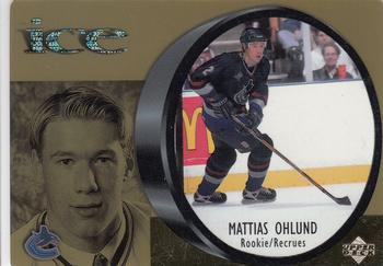 1998-99 Upper Deck Ice McDonald's #McD 22 Mattias Ohlund Front