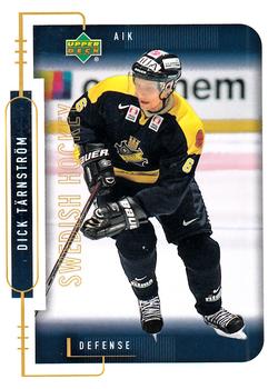 1999-00 Upper Deck Swedish Hockey League #4 Dick Tarnstrom Front