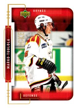 1999-00 Upper Deck Swedish Hockey League #20 Marko Tuulola Front