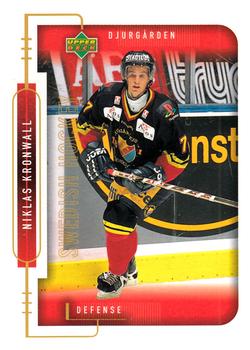 1999-00 Upper Deck Swedish Hockey League #37 Niklas Kronwall Front