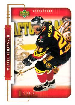 1999-00 Upper Deck Swedish Hockey League #41 Mikael Johansson Front