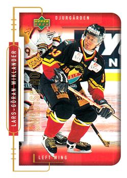 1999-00 Upper Deck Swedish Hockey League #45 Lars-Goran Wiklander Front