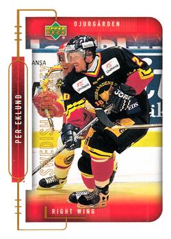 1999-00 Upper Deck Swedish Hockey League #46 Per Eklund Front