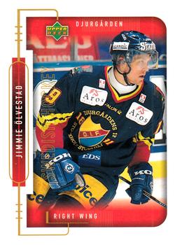 1999-00 Upper Deck Swedish Hockey League #50 Jimmie Olvestad Front