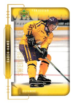 1999-00 Upper Deck Swedish Hockey League #57 Radek Hamr Front