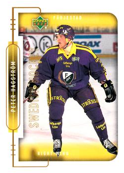 1999-00 Upper Deck Swedish Hockey League #62 Peter Hagstrom Front