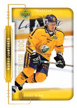 1999-00 Upper Deck Swedish Hockey League #67 Marko Jantunen Front