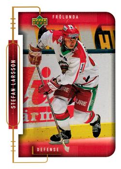 1999-00 Upper Deck Swedish Hockey League #73 Stefan Larsson Front