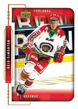 1999-00 Upper Deck Swedish Hockey League #76 Reid Simonton Front