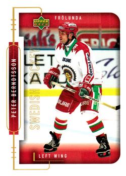 1999-00 Upper Deck Swedish Hockey League #82 Peter Berndtsson Front