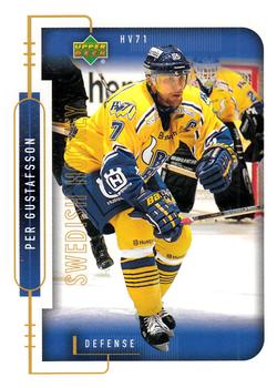 1999-00 Upper Deck Swedish Hockey League #89 Per Gustafsson Front
